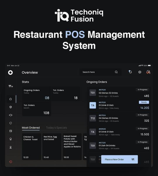 Restaurant POS Management System Development