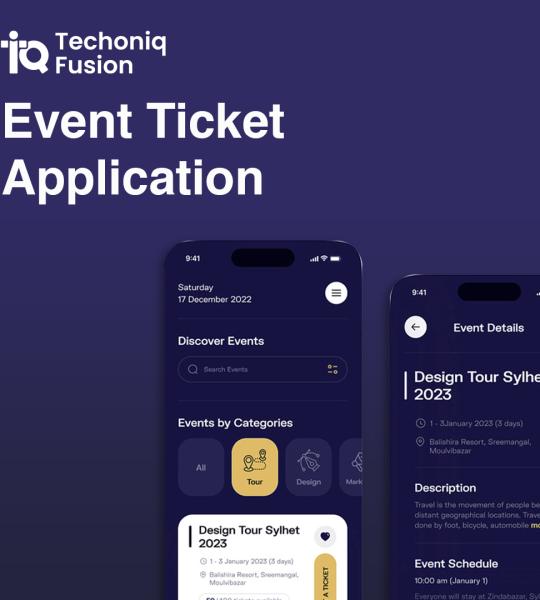 Event Ticket Application Development in Kotlin