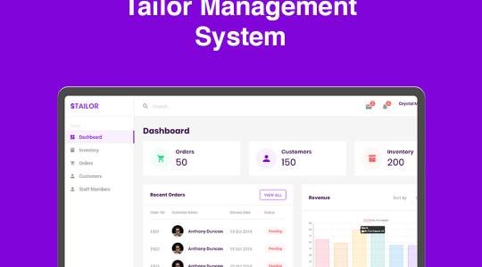 Enhance Tailoring Business Efficiency with a Tailor Management System in CodeIgniter